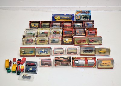 Lot 372 - Collection of approximately thirty-five boxed diecast model vehicles