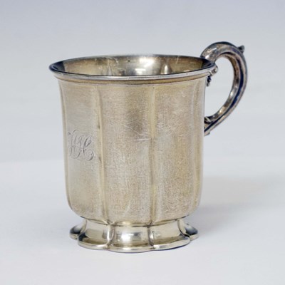 Lot 142 - Victorian silver christening mug