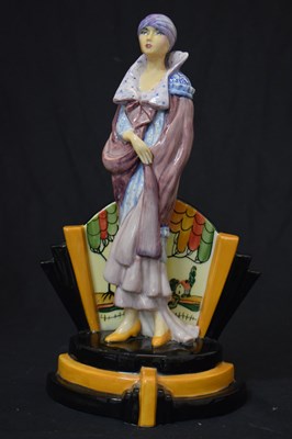 Lot 486 - Peggy Davies Ceramics - 'Celebration' figurine, artist's proof designed by Victoria Bourne