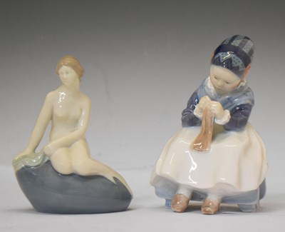 Lot 542 - Royal Copenhagen - Two figurines