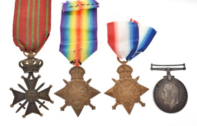 Lot 326 - British First World War medals
