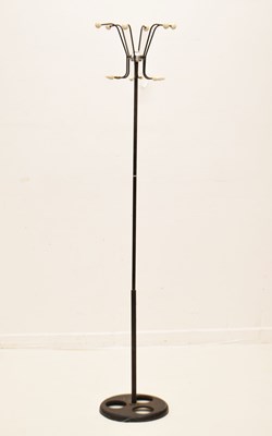 Lot 782 - Hago - A 'retro' mid 20th century chrome and cast iron atomic sputnik coat stand