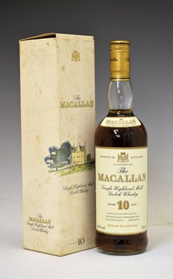 Lot 416 - The Macallan Single Malt Highland Scotch Whisky, 10 Years Old