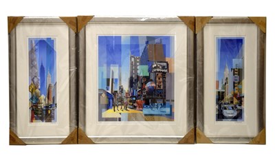 Lot 617 - Les Matthews (b.1946) - Three signed limited edition prints of New York