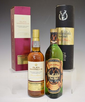 Lot 420 - Glen Marnoch Single Malt Scotch Whisky, and Glenfiddich Pure Malt Scotch Whisky