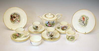 Lot 497 - Grimwade’s Beatrix Potter toy tea service