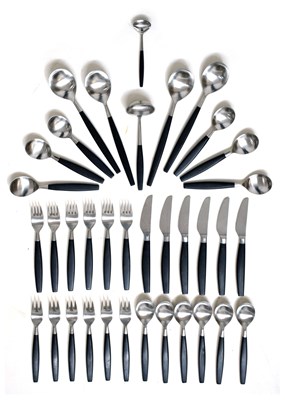Lot 473 - Bertel Gardberg for Hackman, Finland 36-piece flatware service