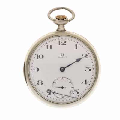 Lot 124 - Omega - Early 20th century pocket watch