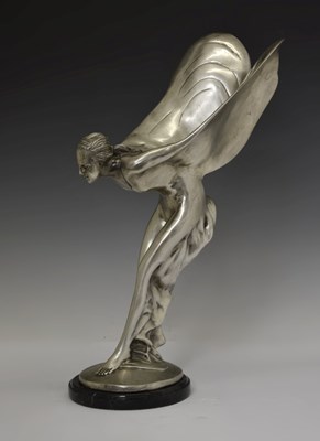 Lot 261 - After Charles Sykes - Late 20th century Rolls-Royce showroom Spirit of Ecstasy statue