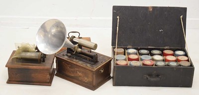 Lot 336 - Two early 20th century phonographs