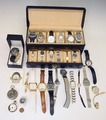 Lot 118 - Collection of fashion watches and pocket watches