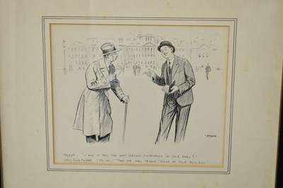 Lot 679 - A.T. Smith (Early 20th century) - Pen and ink cartoon