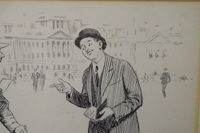 Lot 679 - A.T. Smith (Early 20th century) - Pen and ink cartoon