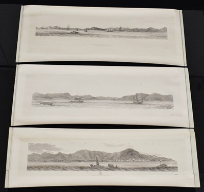 Lot 541 - After Lieutenant L.G.Heath of HMS Iris - Late 20th century engravings from the original copper plates- Hong Kong &C.