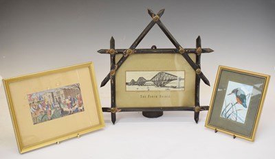 Lot 335 - Victorian woven silk Stevengraph