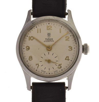 Lot 109 - Tudor - Oyster stainless steel wristwatch, ref. 4453
