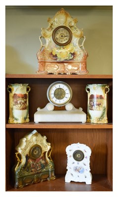 Lot 424 - Assorted clocks and timepieces