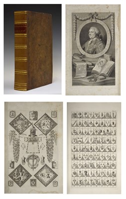 Lot 359 - Joseph Edmondson, 'A Complete Body of Heraldry', two volumes in one, 1780