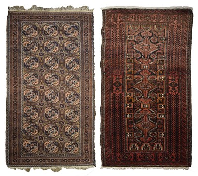 Lot 578 - Two Belouch wool rugs