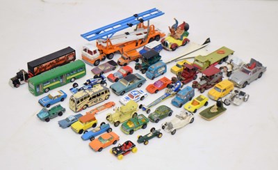 Lot 426 - Collection of playworn diecast model vehicles