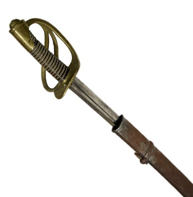 Lot 297 - French model 1822 light cavalry trooper's sabre