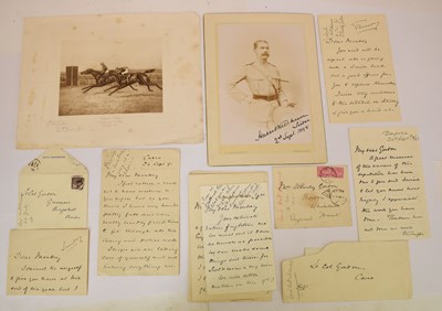 Lot 271 - Herbert Horatio Kitchener, 1st Earl Kitchener (1850-1916) - Signed photograph and letters