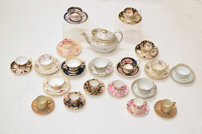 Lot 535 - Group of 19th century and later assorted tea and coffee wares