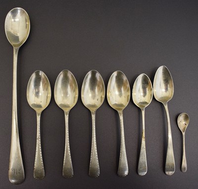 Lot 276 - Collection of silver spoons