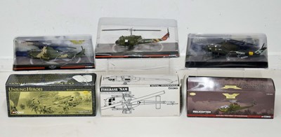 Lot 417 - Corgi - Quantity of boxed diecast model helicopters