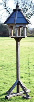 Lot 36 - Large wooden bird house