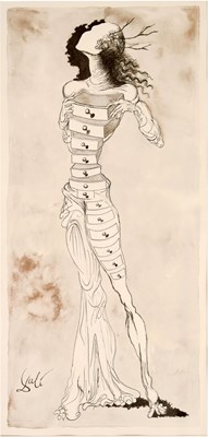 Lot 85 - After Salvador Dali (Spanish,1904-1989) - Lithographic print