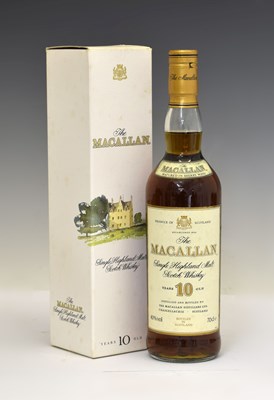 Lot 524 - The Macallan Single Highland Malt Scotch Whisky, 10 years old