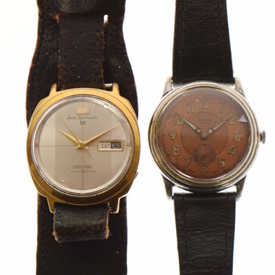 Lot 241 - 1940s Ancre wristwatch