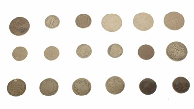 Lot 310 - Small collection of silver and other USA coins