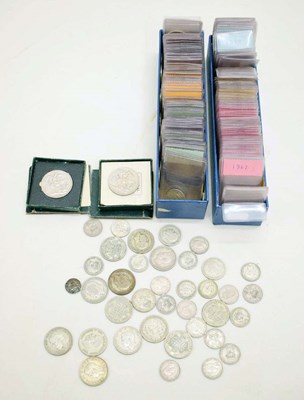 Lot 315 - Collection of 20th century GB silver and other coinage