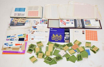 Lot 323 - Collection of Royal Mail stamp books, stamp sheets, etc