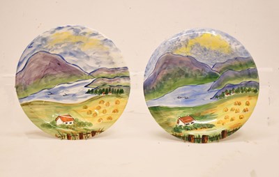 Lot 481 - Studio Pottery - Suzanne Katkhuda (Royal Academy of Arts) - Bowl and dish