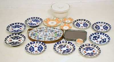 Lot 475 - Mixed group of late 19th/early 20th century wares