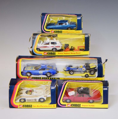 Lot 420 - Corgi - Group of five boxed diecast model vehicles