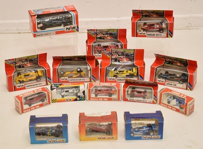 Lot 429 - Polistil - Group of fifteen boxed model racing cars