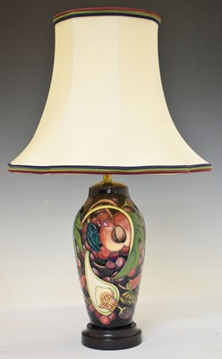 Lot 427 - Moorcroft table lamp
