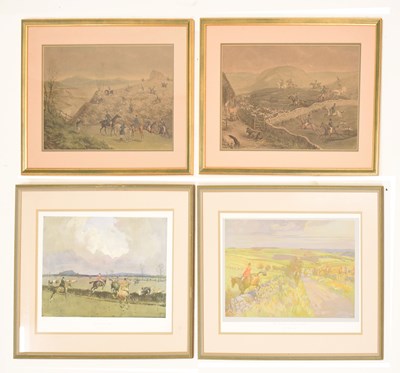 Lot 512 - After Lionel Edwards (1878-1966) - Pair of hunting prints, etc