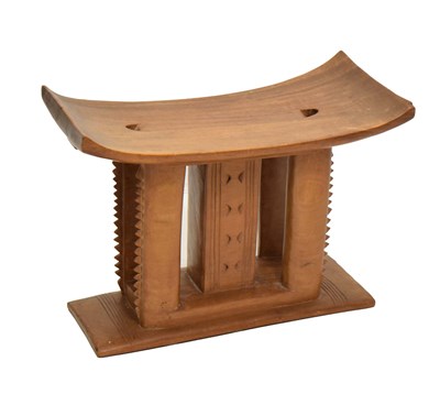 Lot 353 - West African Ashanti stool