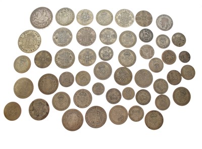 Lot 266 - Collection of pre 1947 mainly GB silver coinage