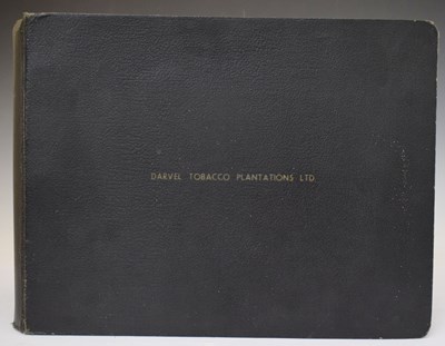 Lot 296 - Darvel Tobacco Plantations Ltd. - Early to mid 20th century photograph album