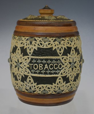 Lot 428 - Doulton Slater's Patent tobacco jar
