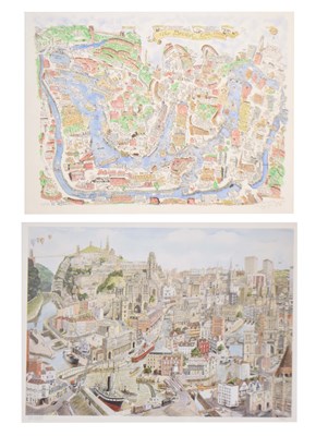 Lot 515 - Bristol Interest - Two signed limited edition prints of Bristol