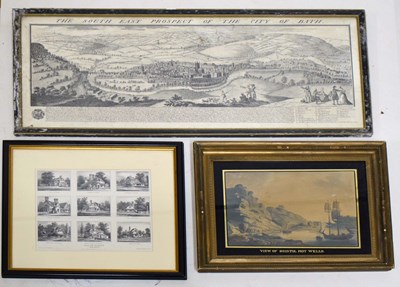 Lot 514 - Bristol and West Country Interest - Three prints