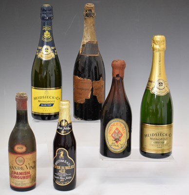 Lot 394 - Collection of champagne, Vintage Ale, etc
