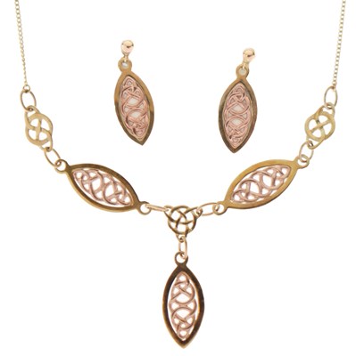 Lot 86 - Clogau - 9ct gold 'Queen Eleanor' suite